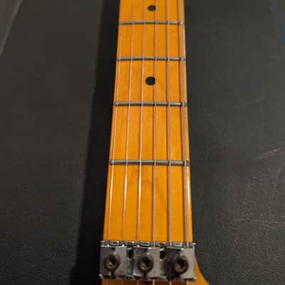 1983 Kramer Pacer Deluxe Electric Guitar Candy Red "B Plate" Original Parts W/HSC image 15