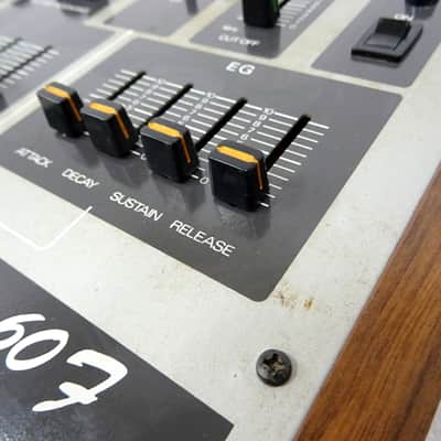 Teisco Synthesizer 60F S-60F Vintage Analog Mono Synth RARE! Working Arp Kawai S60F s-110f image 10