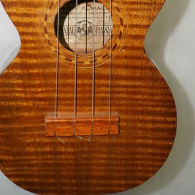 Jonah Kumalae Gold Award Koa Soprano Ukulele 1915-1919 Natural image 4