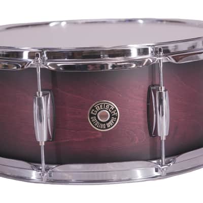Gretsch Catalina Maple 14" x 6" Snare Drum – Satin Deep Cherry Burst – Mint image 1