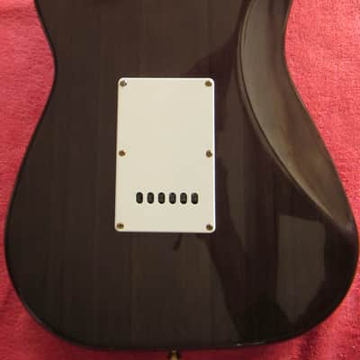 Arbor Strat style guitar 2000's? - Charcoal quilt w/Padded gig bag. image 11