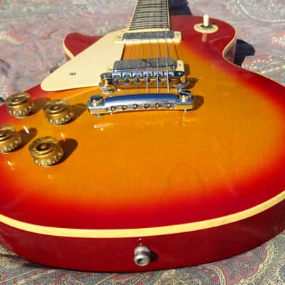 Gibson Les Paul Deluxe  LEFTY 1981 Cherry Sunburst image 9