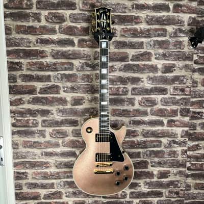 GIBSON LES PAUL CUSTOM ROSE GOLD SPARKLE image 2