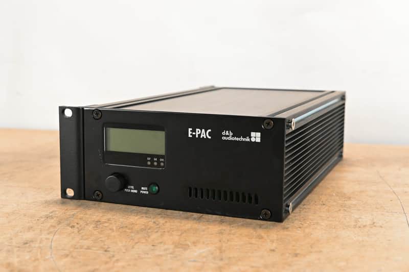 d&b Audiotechnik d&b audiotechnik E-PAC Single-Channel Power Amplifier Controller