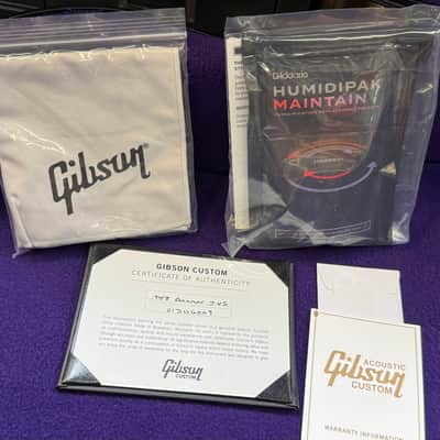 Gibson Custom J-45 1942 Banner Vintage Sunburst New Unplayed Auth Dlr 3lbs12oz #009 image 20