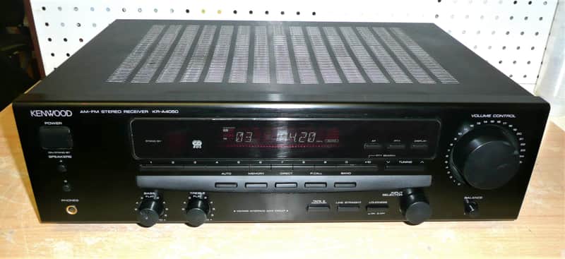 KENWOOD A/V-Receiver KR-A4050R mit Fernbedienung * alles tiptop image 1