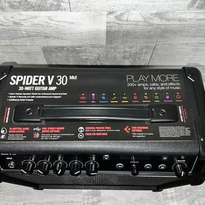 Line 6 Spider V 30 MkII 30-Watt 1x8" Digital Modeling Guitar Combo 2019 - 2021 - Black image 2