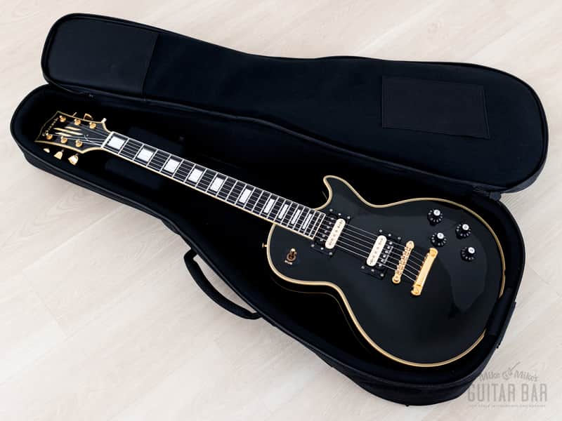 2000s Edwards by ESP E-LP-98LTC Custom Black Beauty, Ebony Nitro