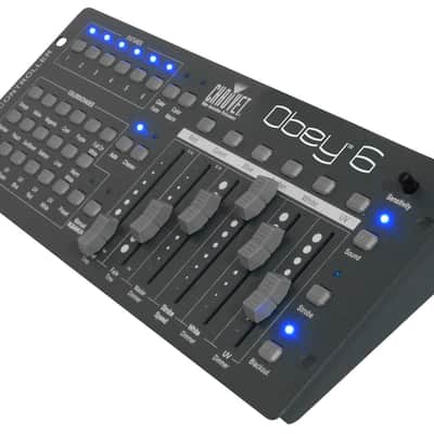 Chauvet DJ Obey 6 Compact Universal 6 Channel DMX DJ MIDI FX Controller image 2