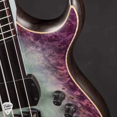 Dingwall Master Series Z3 5-String - Pastel Blue to Trans Purple Reverseburst #7999 image 17