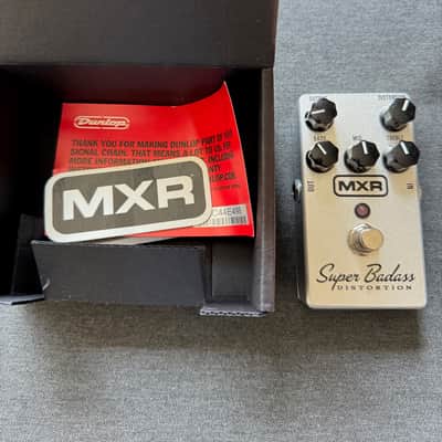 MXR M75 Super Badass Distortion 2013 - Present - Silver image 1