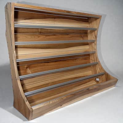 18U / 196hp Eurorack case MARIZILLA • Walnut • Rails + M3 nuts • Unpowered image 1
