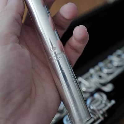 Verne Q. Powell Handmade Conservatory Flute - Sterling Silver image 10