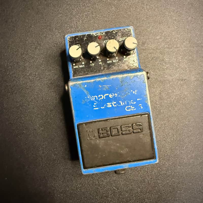 Boss CS-3 Compression Sustainer (Black Label) 1992 - 1997 - Blue image 1