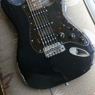 Xotic XSC-2 Relic HSS Crazy flamey neck image 1