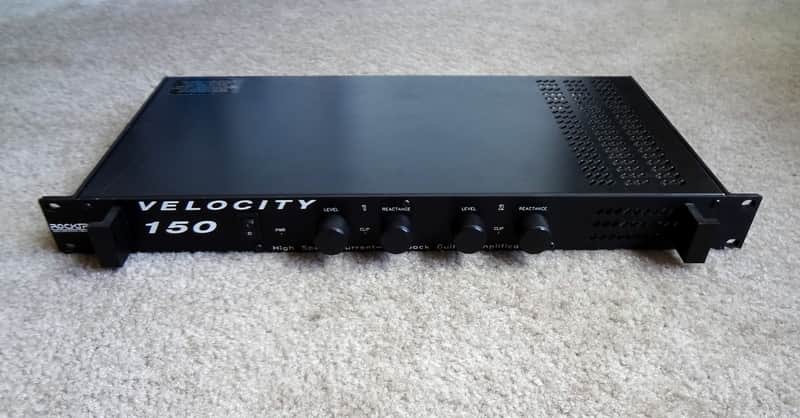 Rocktron Velocity 150 Rack Guitar Stereo Power Amp - Made in USA
