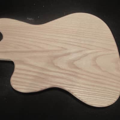 JM Guitar body, Thinline, MADE IN USA, Ash, #5-1262 image 2