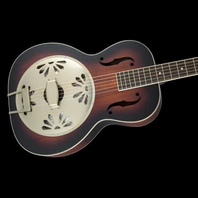 Gretsch G9240 Alligator Mahogany Round Neck Resonator - 2-Color Sunburst image 5