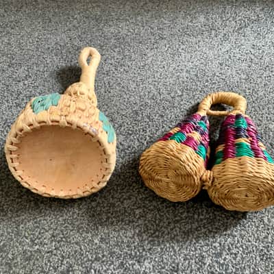 Handmade Basket shakers 1990s image 2