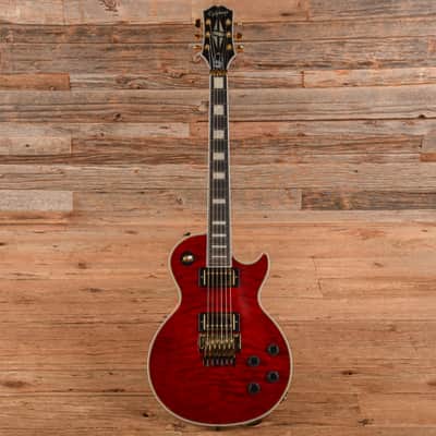 Epiphone Alex Lifeson Signature Les Paul Custom Axcess Ruby 2023 image 4