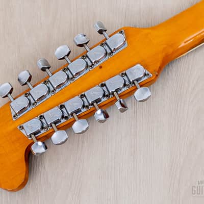 1966 Fender Electric XII Vintage 12-String Guitar Lake Placid Blue, 100% Original w/ Case image 5