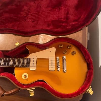 Gibson Les Paul Standard '50s P-90 2022 Gold Top Mint image 2