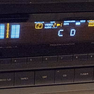 Sony SONY STR-AV770 FM Stereo/FM-AM Receiver 90s  - Black metal image 2