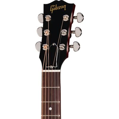 Gibson J-45 Special Acoustic Electric Guitar - Satin Wine Red image 5