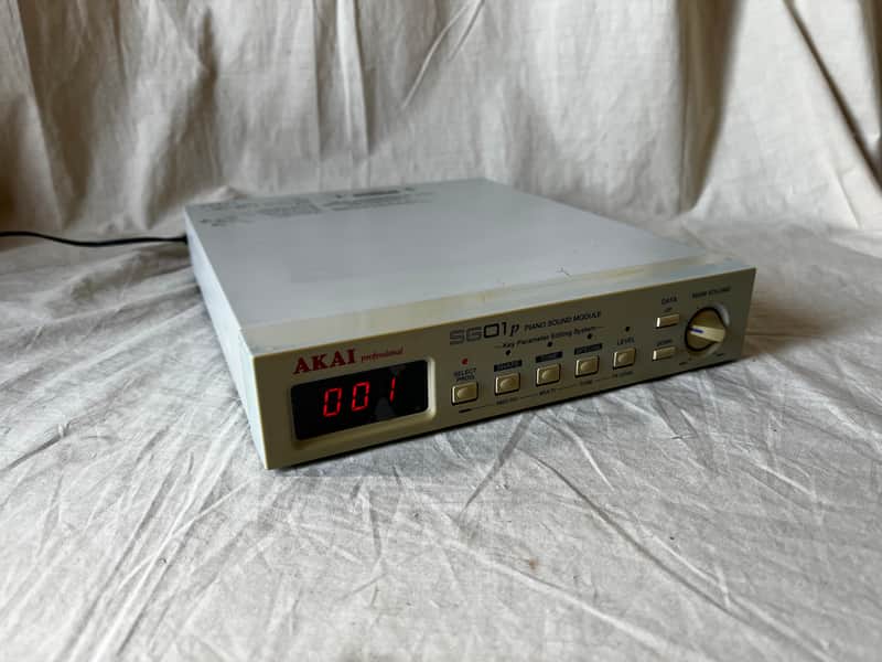 AKAI SG01p PIANO Sound Module New internal battery!! w/ power supply image 1