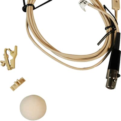 Shure WL93T Omnidirectional Subminiature Lavalier Condenser Mic w/ 4' Cable