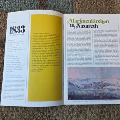 Vintage 1973 Martin Guitar 1833 Magazine Issue 1, Volume 1! Rare, Original Case Candy! imagen 2