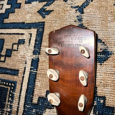 1930s Favilla Wimbrola 6 String Concert Ukulele Rare Mahogany Uke image 10