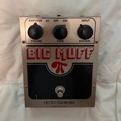 Electro-Harmonix BIG MUFF V3 ① Electro-Harmonix Big Muff V3 - Black Line Misprint | Reverb