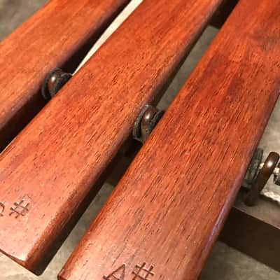 Deagan Marimba bars Rosewood #352  1920's-30's image 12