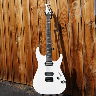 Schecter DIAMOND SERIES Reaper-6 Custom - Gloss White 6-String Electric Guitar image 2