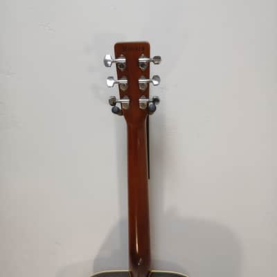 Vintage 1973 Morris W-40 Dreadnought w/ Original Hard Shell Case image 8