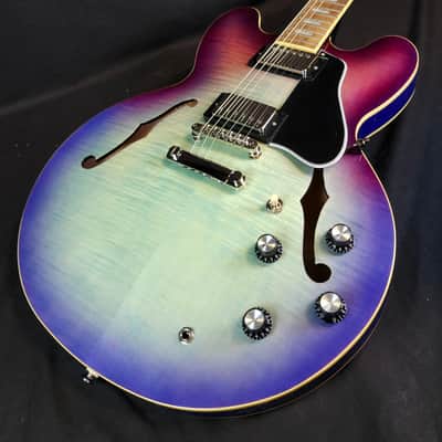 Epiphone ES-335 Figured, Blueberry Burst, Inspired By Gibson image 5