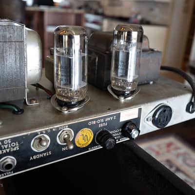 1971 Fender Bassman Silverface Modded image 18