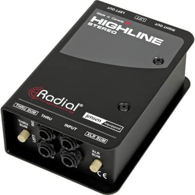 Radial Engineering Highline Stereo Passive Line Isolator image 3