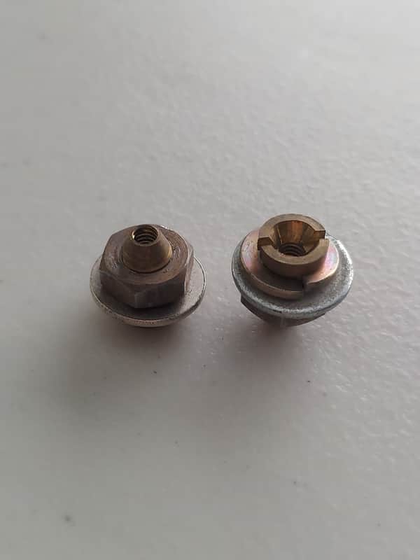 1960's Gibson Adjustable Acoustic Guitar Bridge Anchors - NOS (M-189) image 1