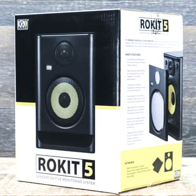 KRK Systems ROKIT 5 Generation Five 55 Watts 5" Woofer Active Studio Monitor image 7