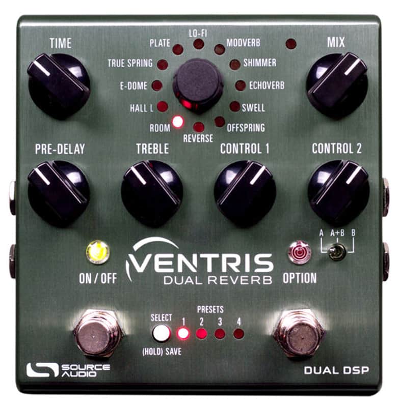 Source Audio Ventris Dual Reverb, BRAND NEW IN BOX WITH WARRANTY! FREE SHIPPING IN U.S.!