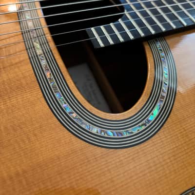Dell Arte Grand Bouche, John Kinnard Solid Flame Koa With BigTone Pickup image 6