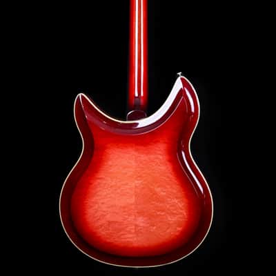 Rickenbecker Modell 381/12 from 1990 in Fire Glow with Case image 2
