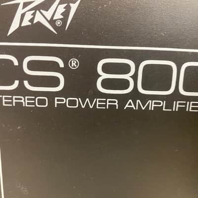 Peavey CS-800 Stereo Power Amplifier image 4