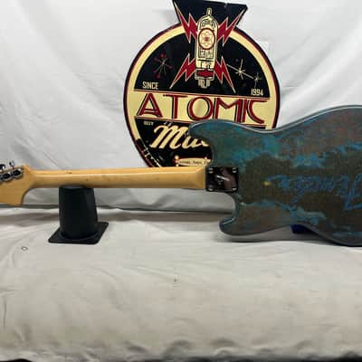 Fender MusicMaster music master Re-fin'd Electric Guitar image 8