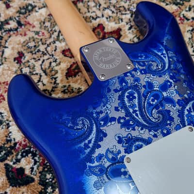 *NEW IN BOX* 2026 Fender Japan Limited Edition Indigo Paisley Stratocaster, Fender Flagship Tokyo Store Exclusive Color, MIJ JD26 image 21