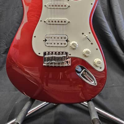 Fender Squier Stratocaster Electric Guitar Made in Mexico - Red image 10