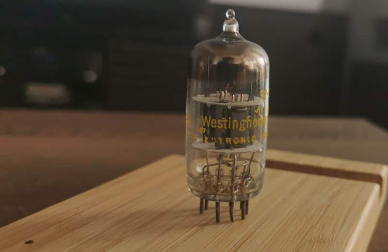 Rare Westinghouse 6eu7 tube for a Gibson amp image 1