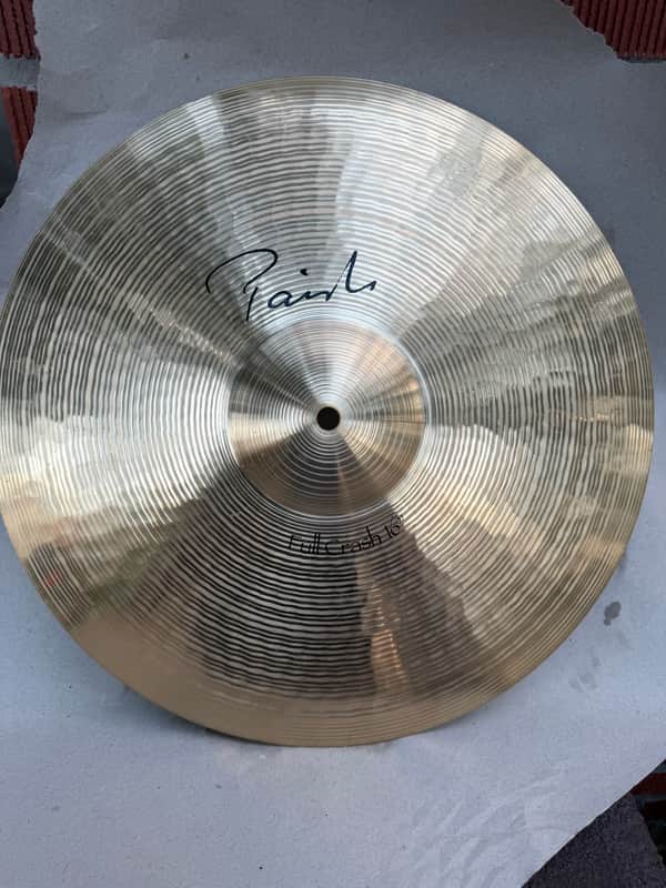Paiste 16" Signature Full Crash Cymbal 1989 - Present - Traditional image 1